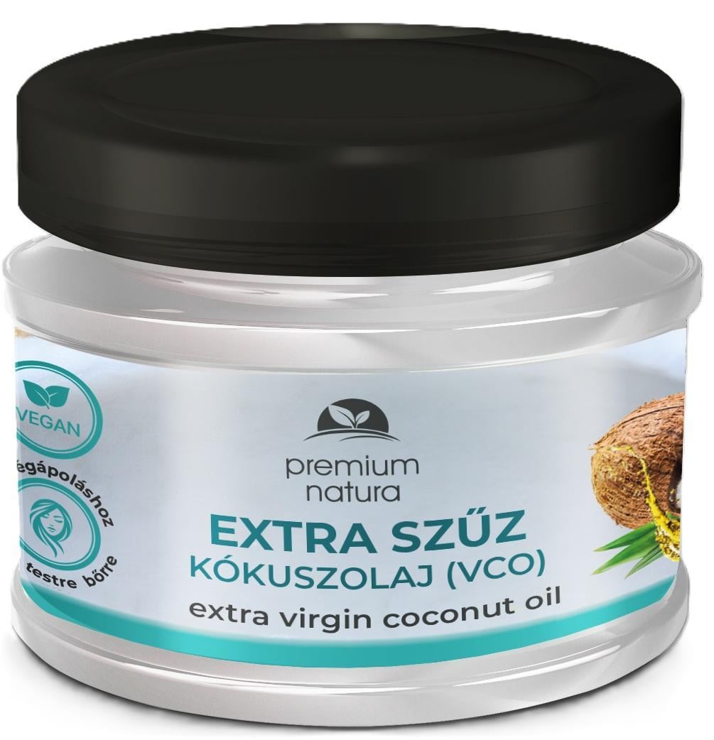 Premium Natura extra szűz kókuszolaj