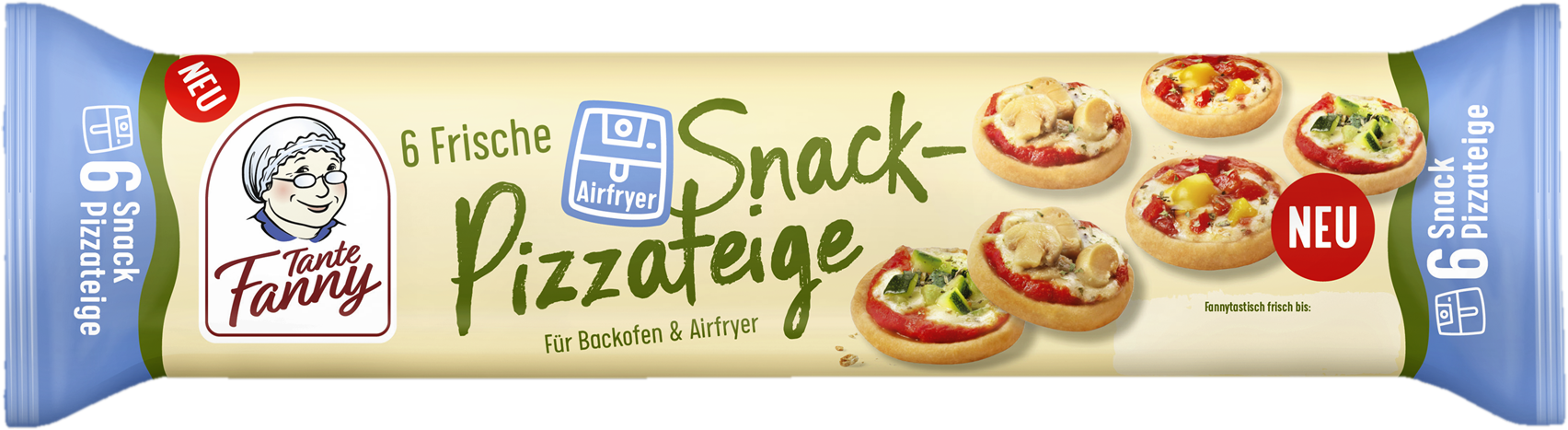 Tante Fanny Friss Air fryer pizzatészta