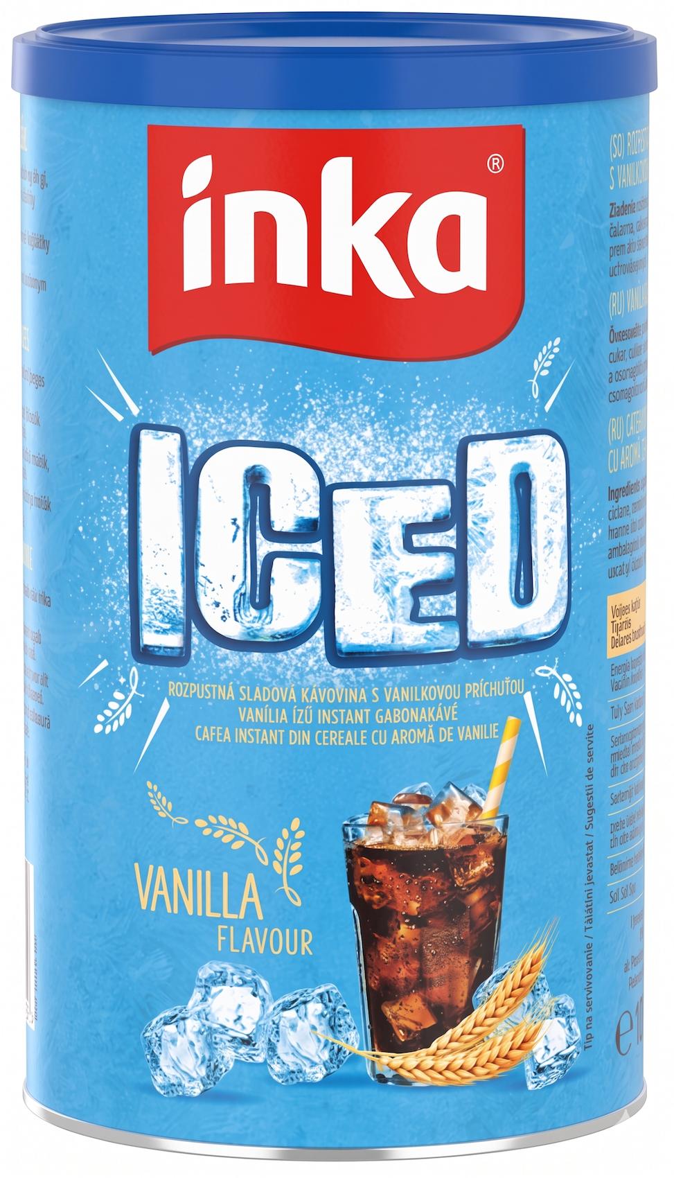 Inka Iced vanília ízű instant gabonakávé