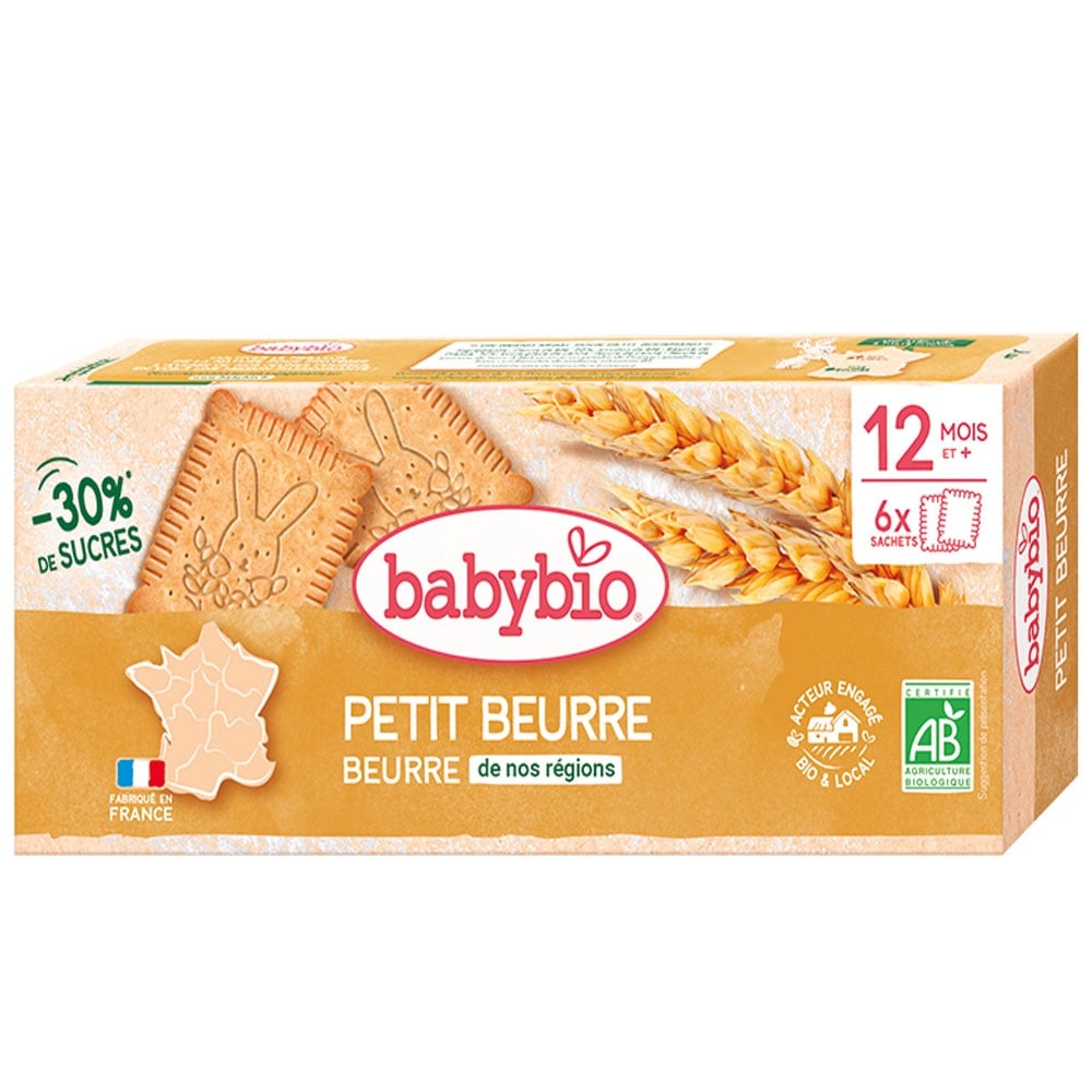 BabyBio Vajas babakeksz 12 hónapos kortól