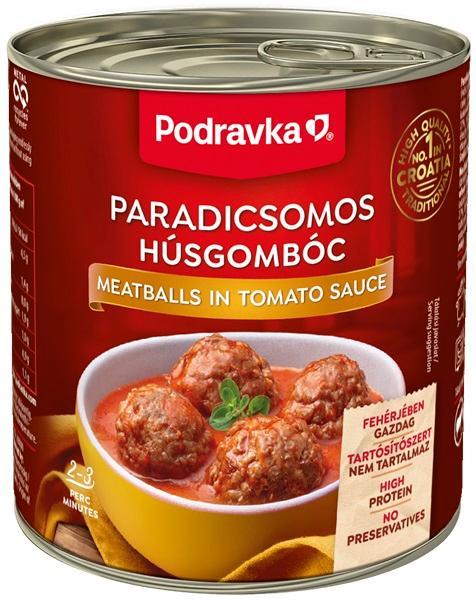 Podravka Paradicsomos húsgolyó