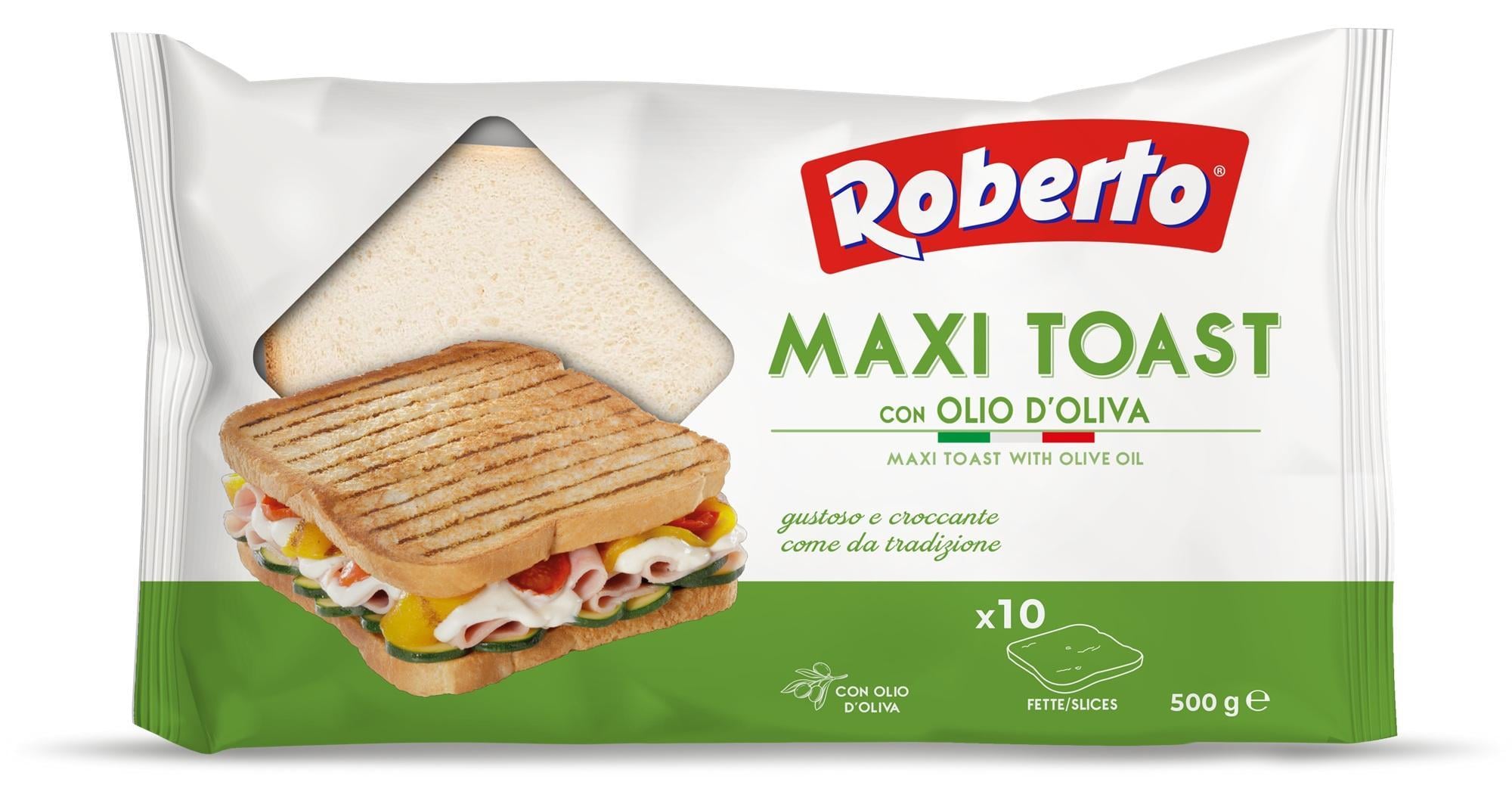 Roberto maxi toast essenza - toast kenyér olívaolajjal
