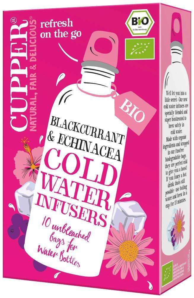 CUPPER COLD BREW - Feketeribizli & Echinácea nyári bio tea