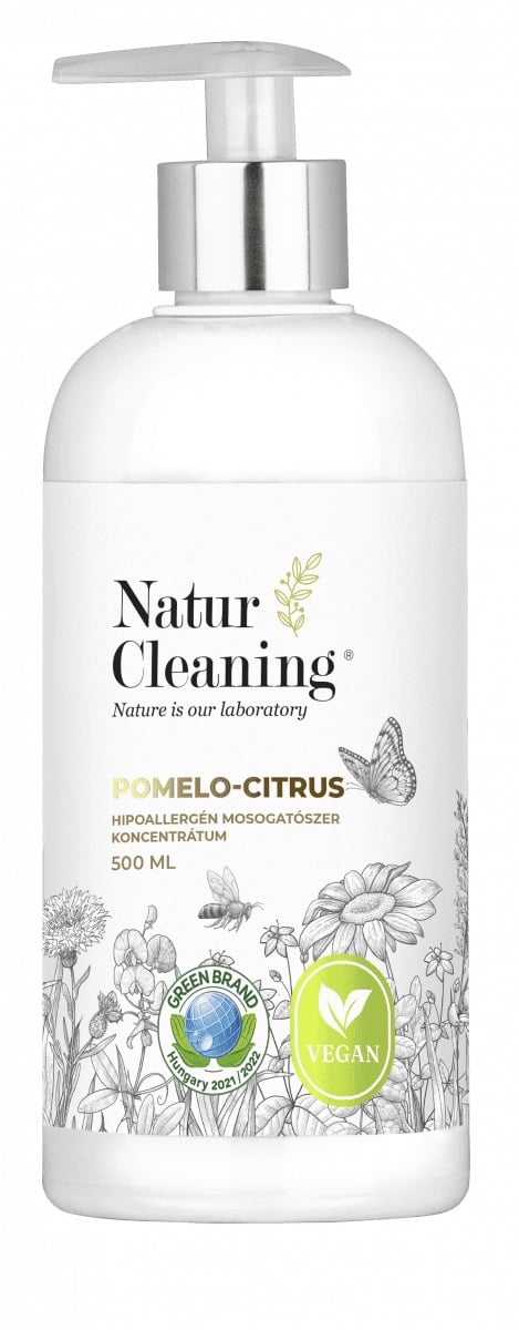Naturcleaning Mosogatószer Koncentrátum Pomelo-Citrus