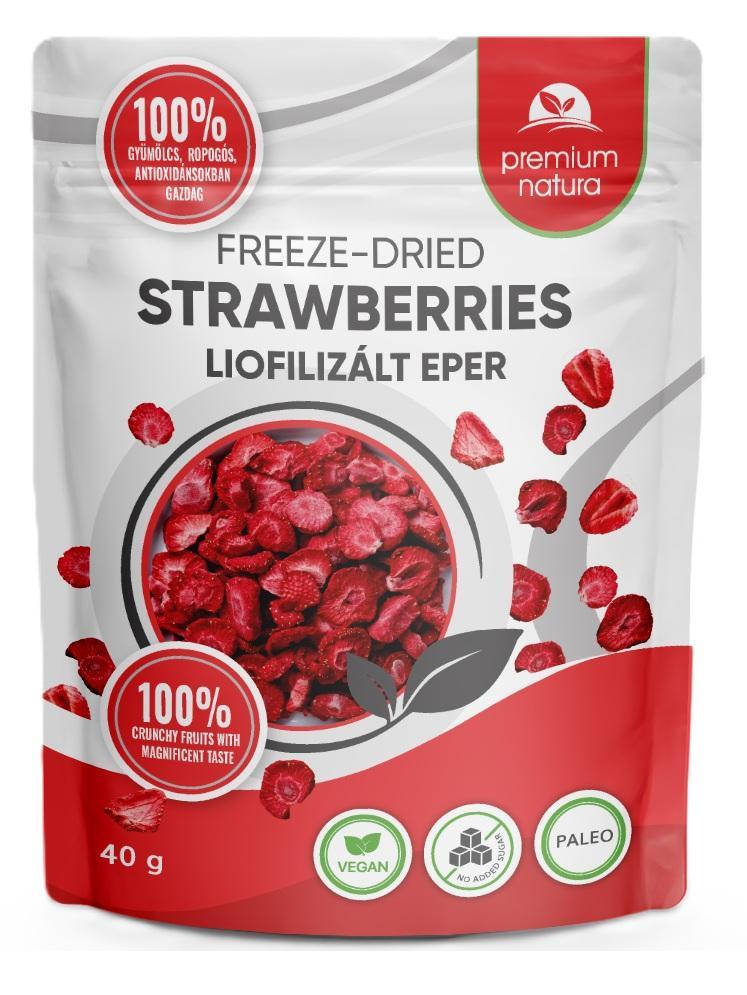 Prémium Natura Liofilizált eper
