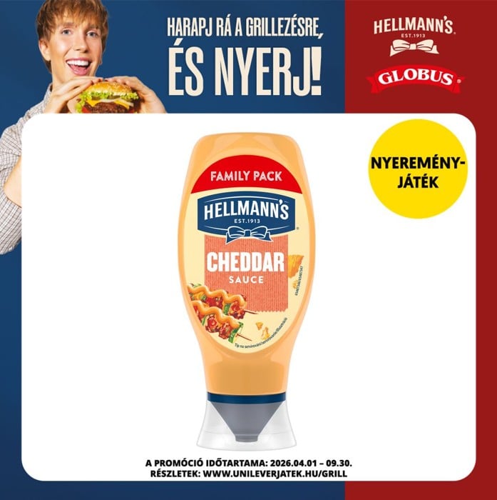 Hellmann's XL Cheddar sajtszósz
