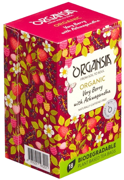 Organsia BIO Piros bogyósgyümölcs tea ashwagandával