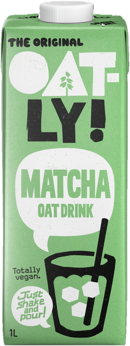 Oatly Zabital Matcha