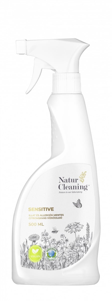 Naturcleaning Citromsavas vízkőoldó Sensitive illat és allergénmentes