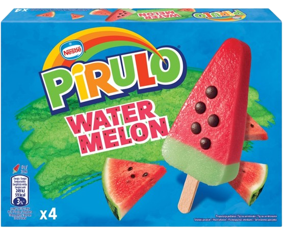 Pirulo görögdinnye-alma jégkrém multipack