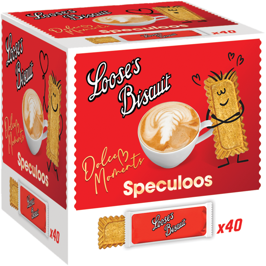 Loose's Biscuit Speculoos keksz Dolce Moments 40db-os