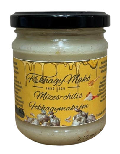 FokhagyMakó  Mézes-chilis fokhagymakrém