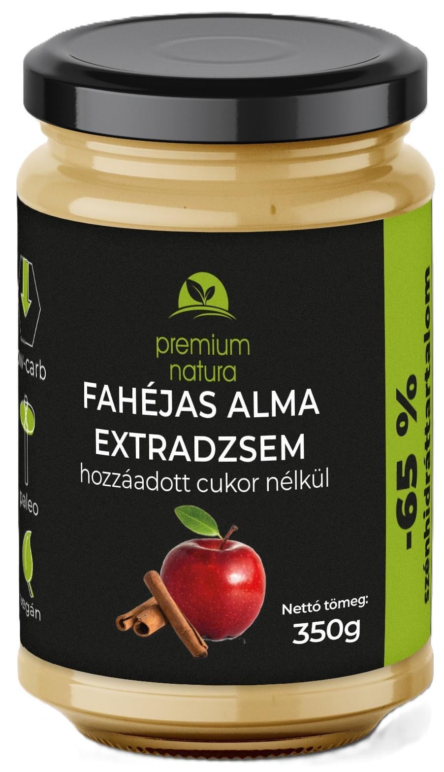 Premium Natura fahéjas alma extradzsem
