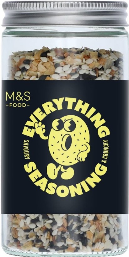 Marks & Spencer Szezámmag keverék szárított vöröshagymával, mákkal és fokhagymával