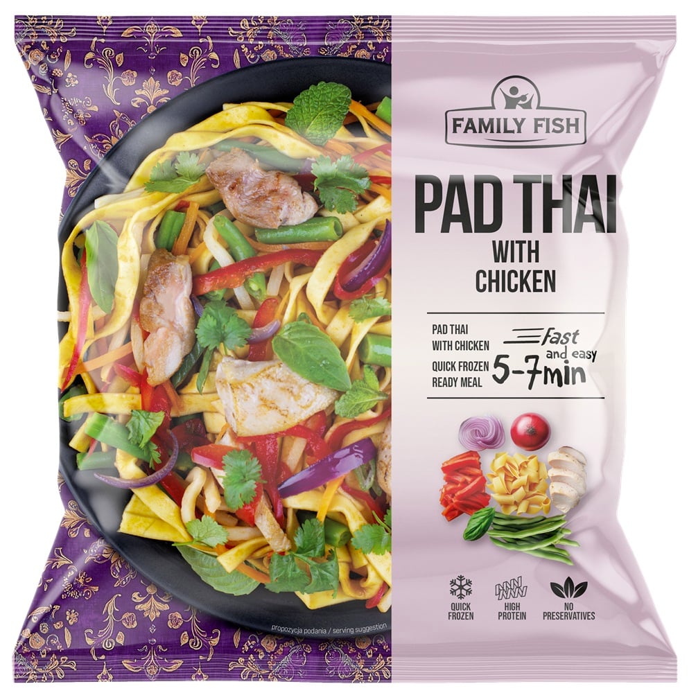 Pad Thai csirkehússal
