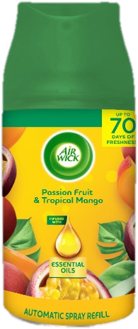 Air Wick Freshmatic Automata Légfrissítő spray utántöltő, Trópusi mangó és maracuja, 250ml
