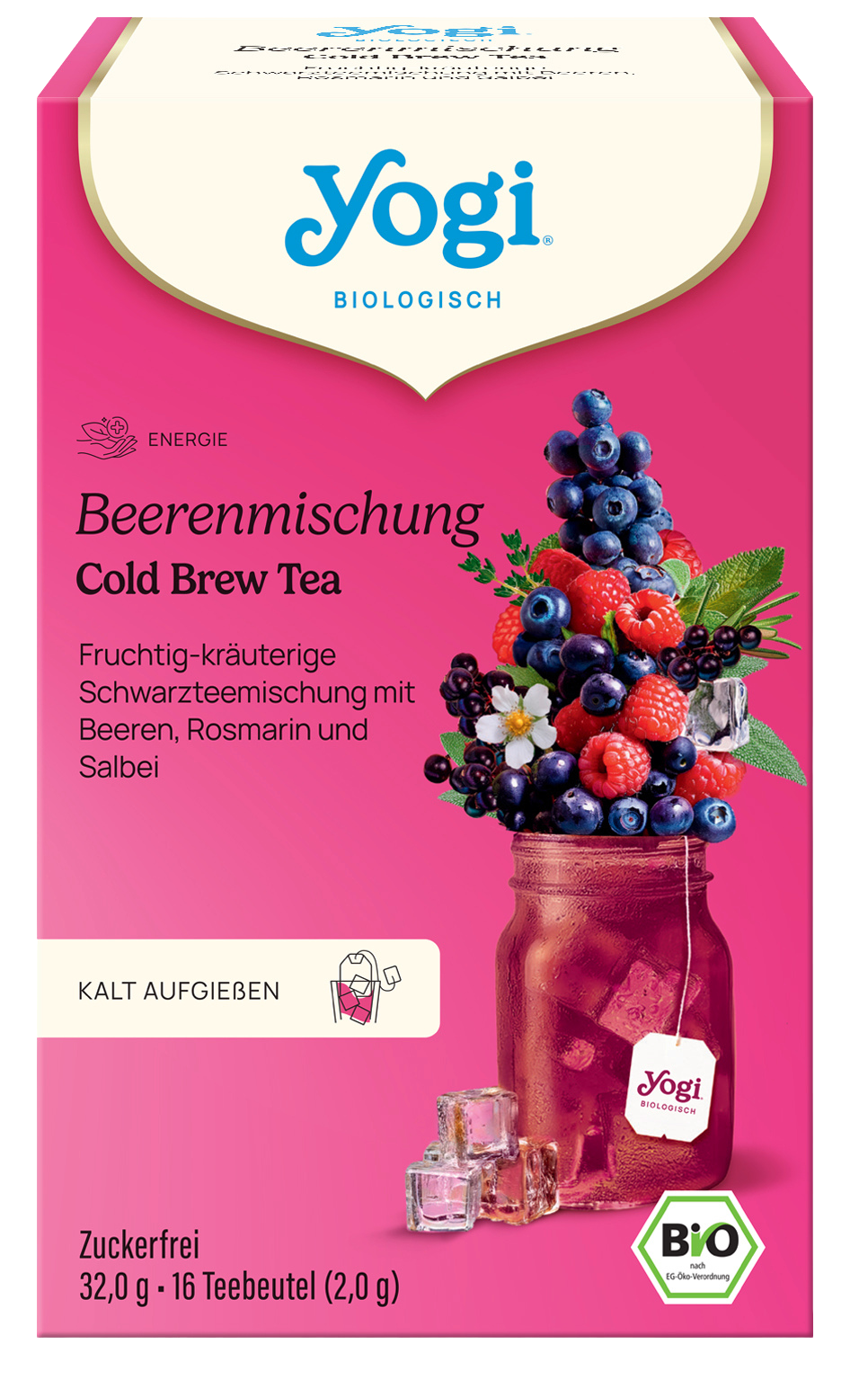 Yogi® Cold brew Erdei gyümölcsös bio jeges tea