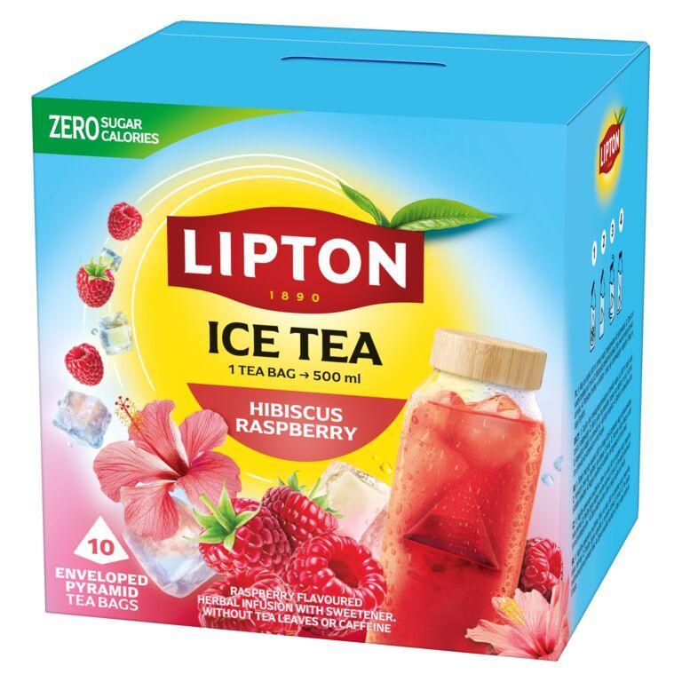 Lipton Cold Brew Gyümölcstea hibiszkusz-málna