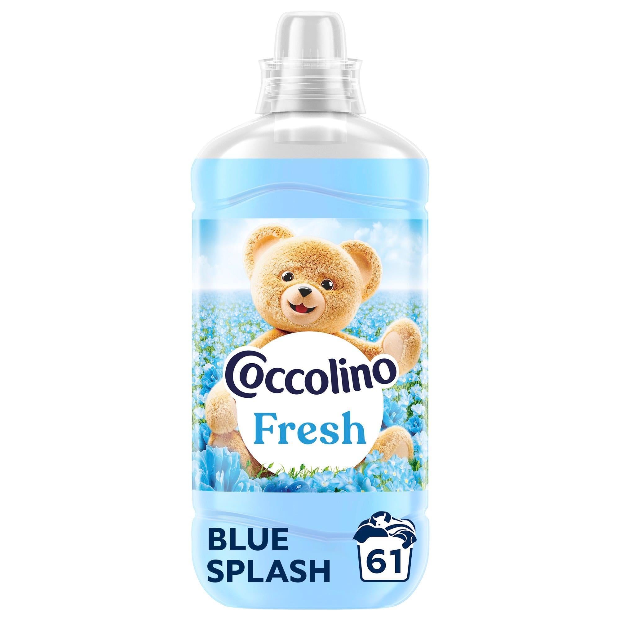 Coccolino Fresh&Soft Blue Splash öblítő, 61 mosás, 1403 ml