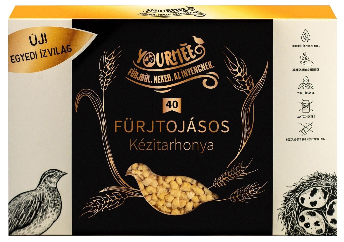 Yourméé 40 fürjtojásos száraztészta, kézitarhonya