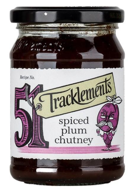Tracklements fűszeres szilva chutney