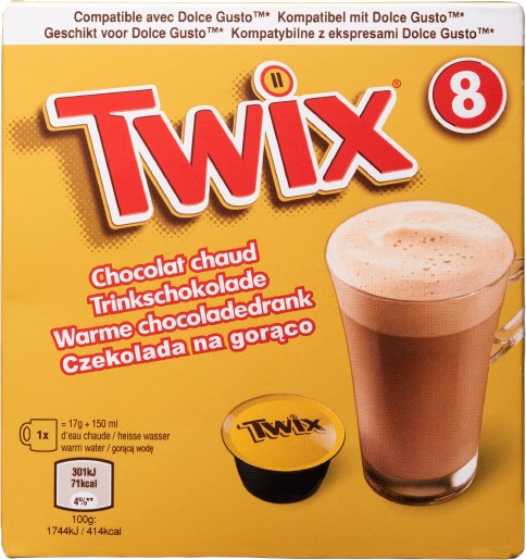 Twix Dolce Gusto kompatibilis forró csokoládé kapszula