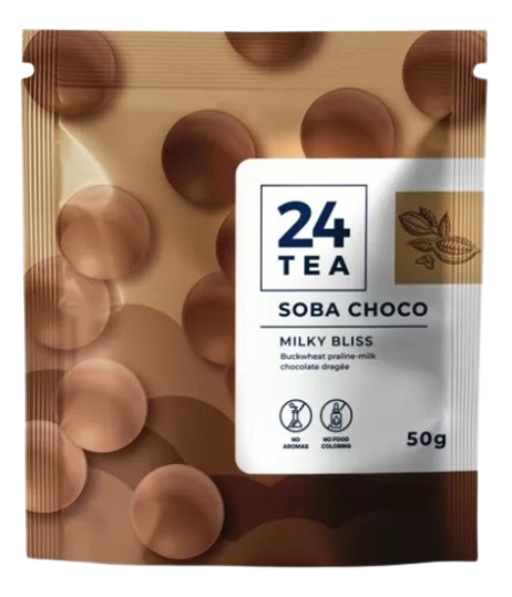 24tea Soba Choco Milky Bliss tejes csokis drazsé