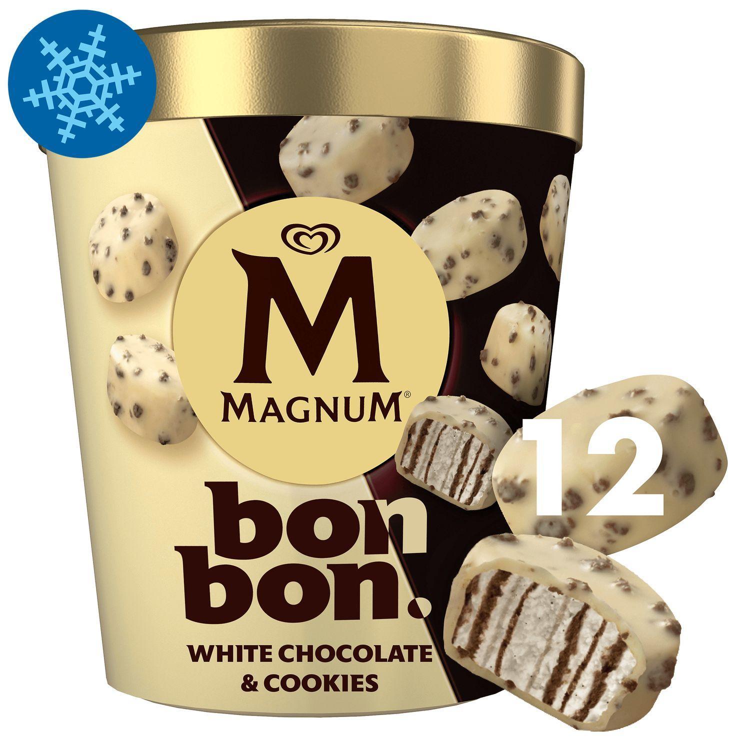 Magnum Bonbon Jégkrém Fehér Csokoládé & Keksz