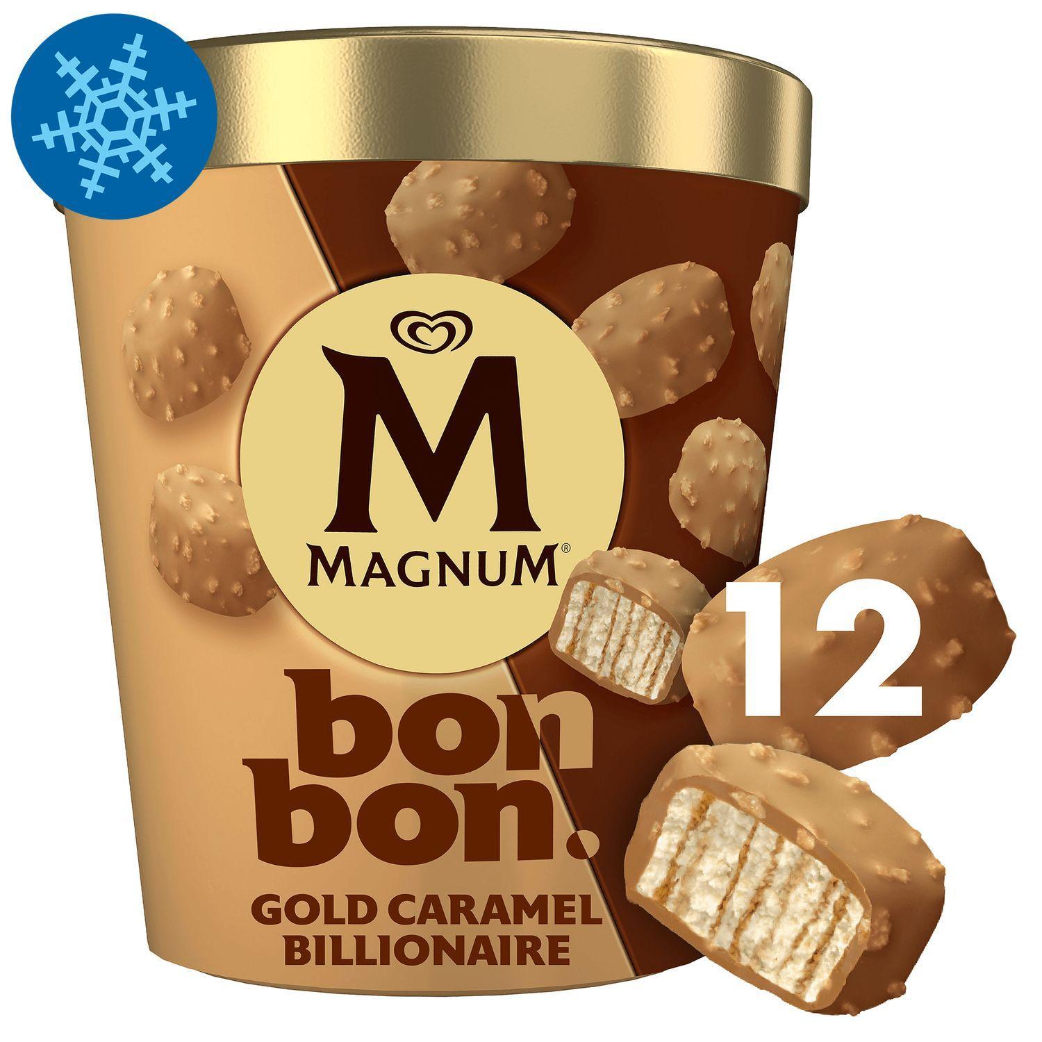 Magnum Bonbon Jégkrém Gold Karamell Billionaire