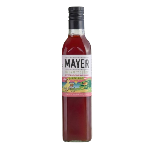 Mayer Limitált kiadás eper-bodza-lime szörp