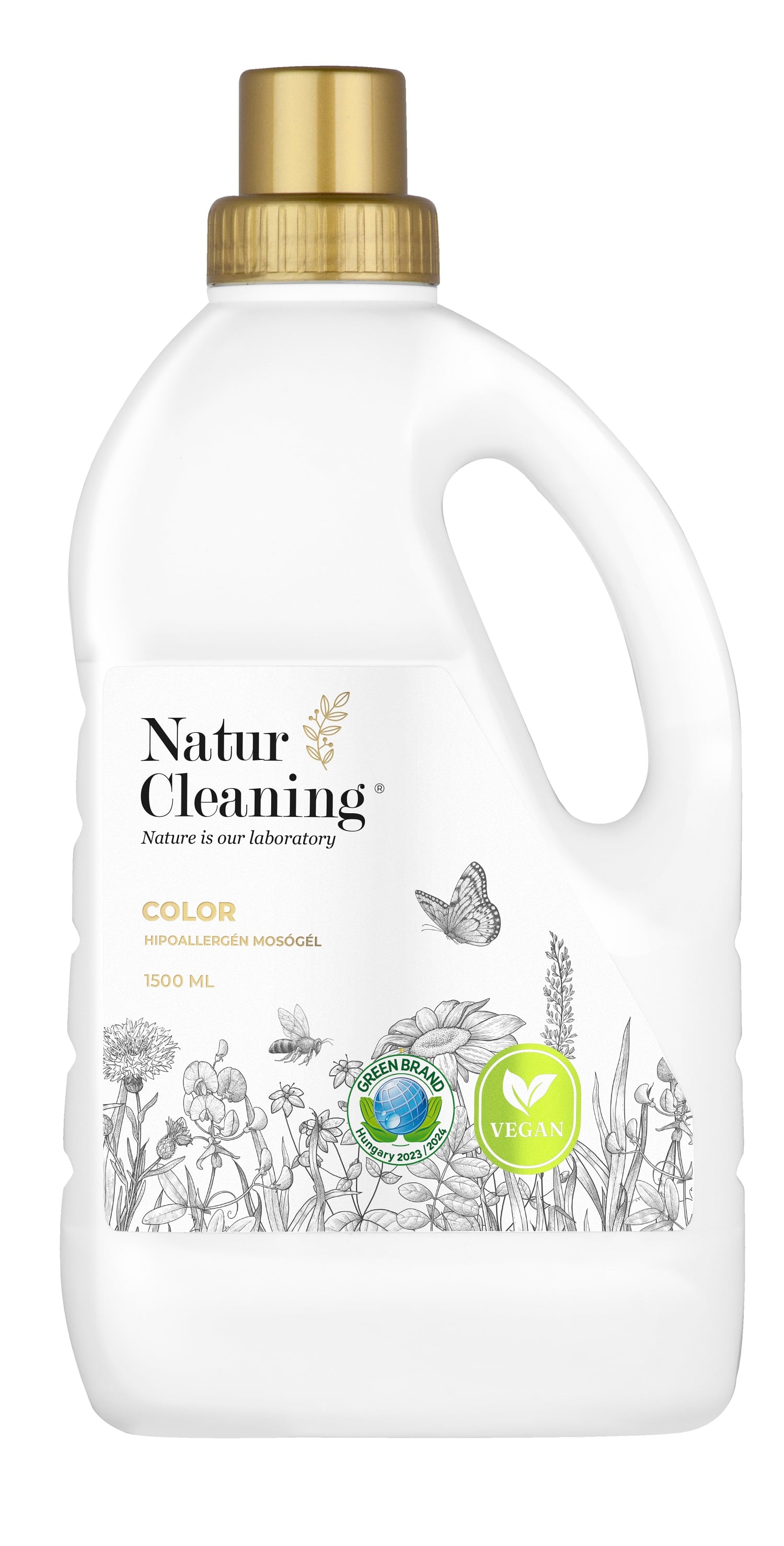 Naturcleaning Color hipoallergén mosógél 1500 ml
