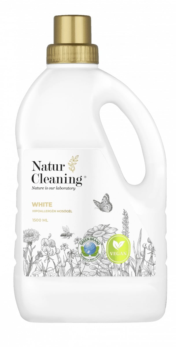 Naturcleaning White hipoallergén mosógél 1500 ml