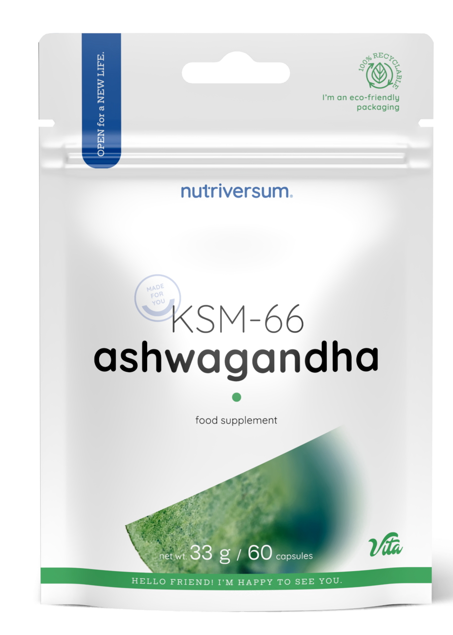 Nutriversum Ashwagandha KSM-66 kapszula