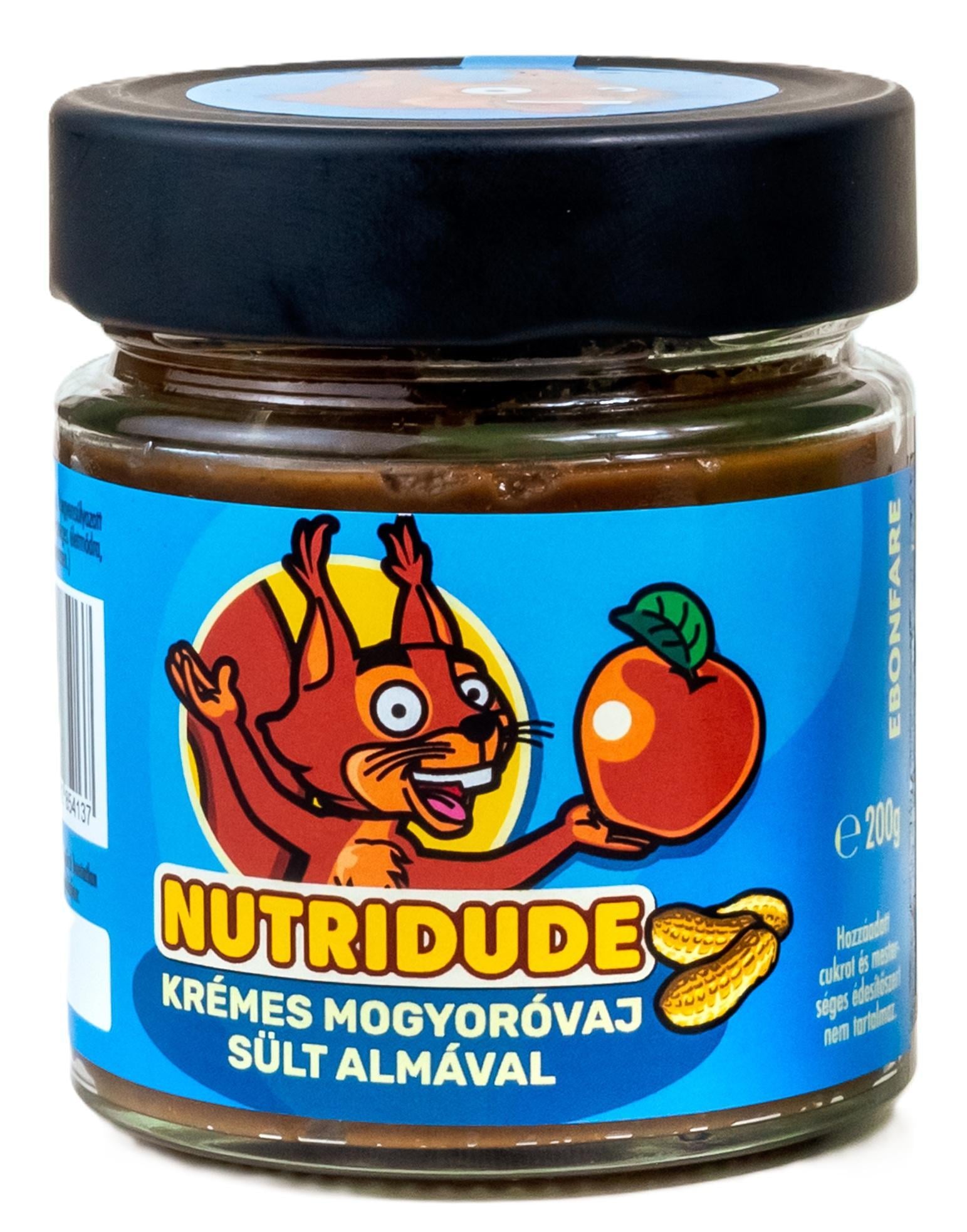 NutriDude Krémes mogyoróvaj sült almával