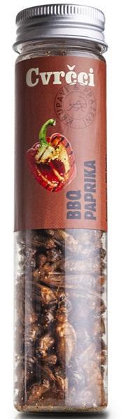 Sens Fűszeres egészben sült tücskök BBQ és paprika
