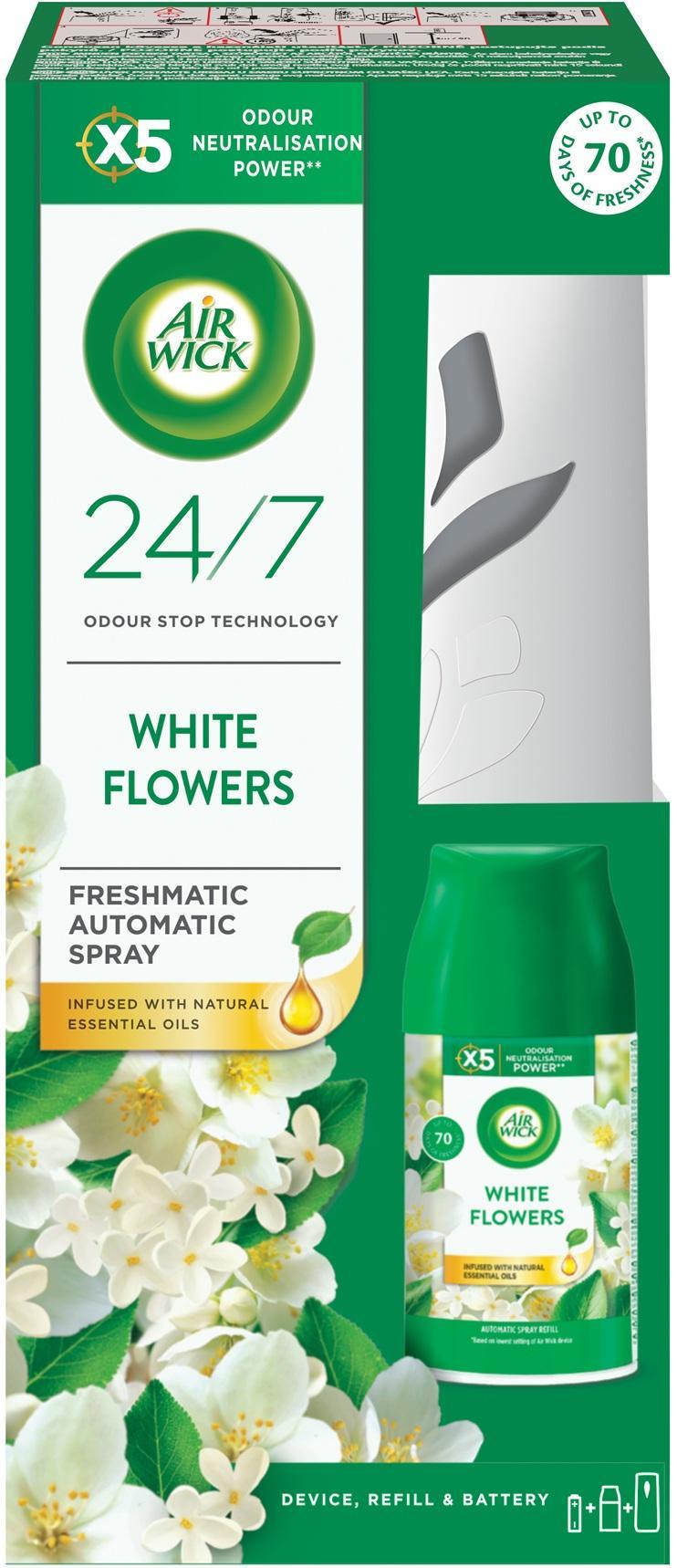 Air Wick Freshmatic Automata Légfrissítő spray készülék, Frézia & Jázmin illat