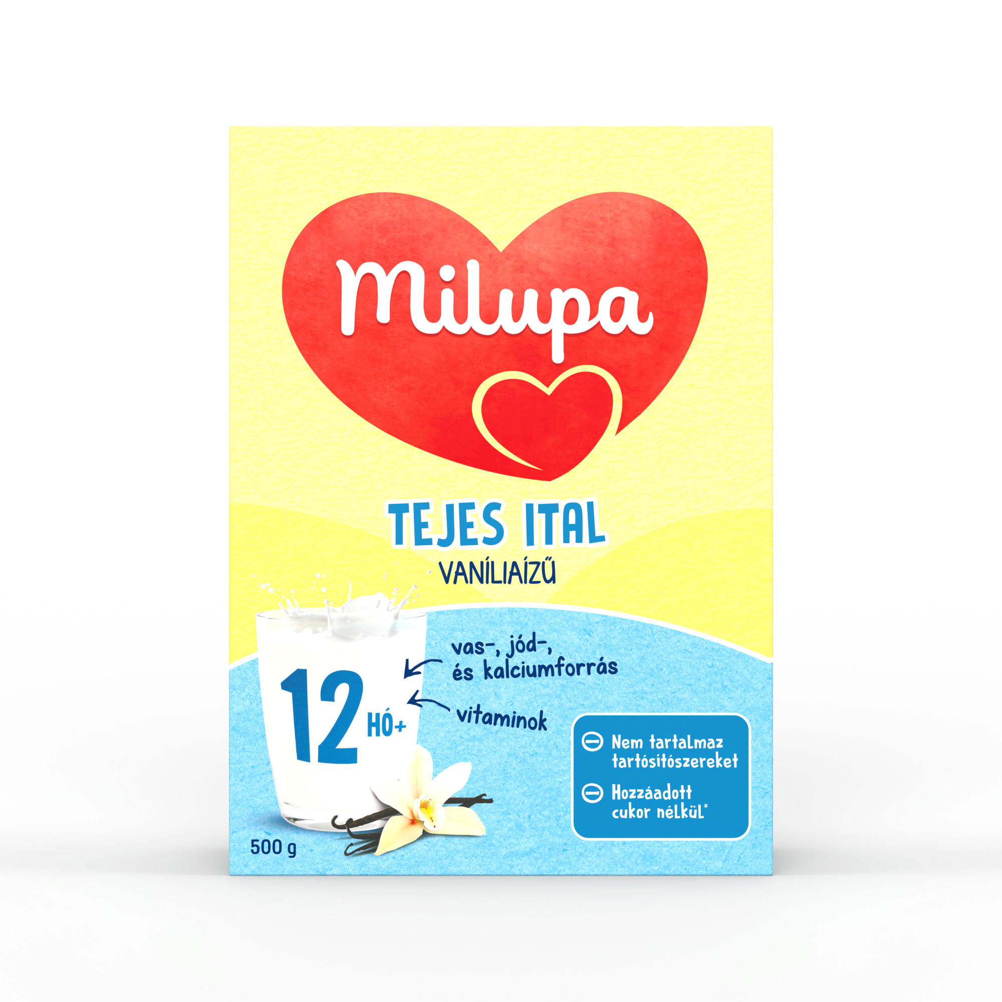 Milupa vaníliaízű tejes ital 12 hónapos kortól