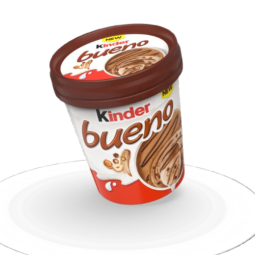 Kinder Bueno poharas fagylalt