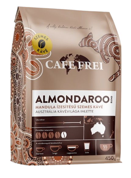 CAFE FREI Almodaroo mandula ízesítésű szemes kávé
