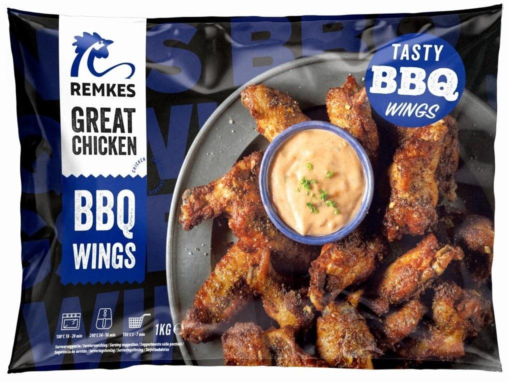Remkes Csirkeszárnyak BBQ Ízesítéssel