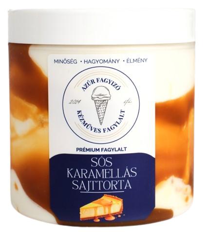 Azúr Sós Karamellás Sajttorta fagylalt