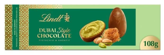 Lindt Dubai tejcsokoládé tojás