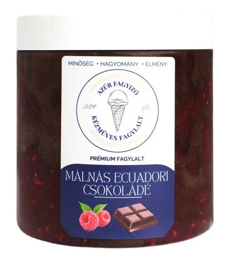 Azúr Málnás Ecuadori Csokoládé fagylalt