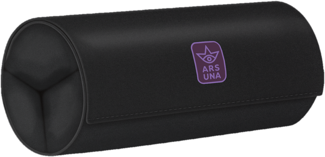 Ars Una feltekerhető tolltartó Girls' Black-Violet (5545)