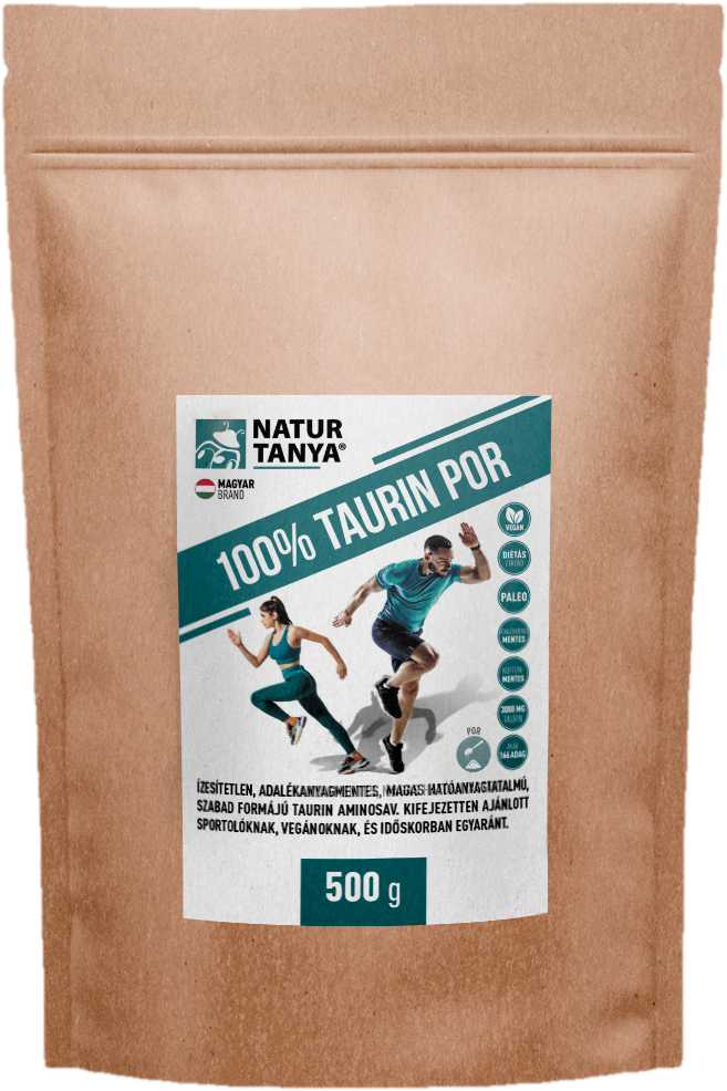 Natur Tanya® 100% Taurin por adalékanyag nélkül 500 g
