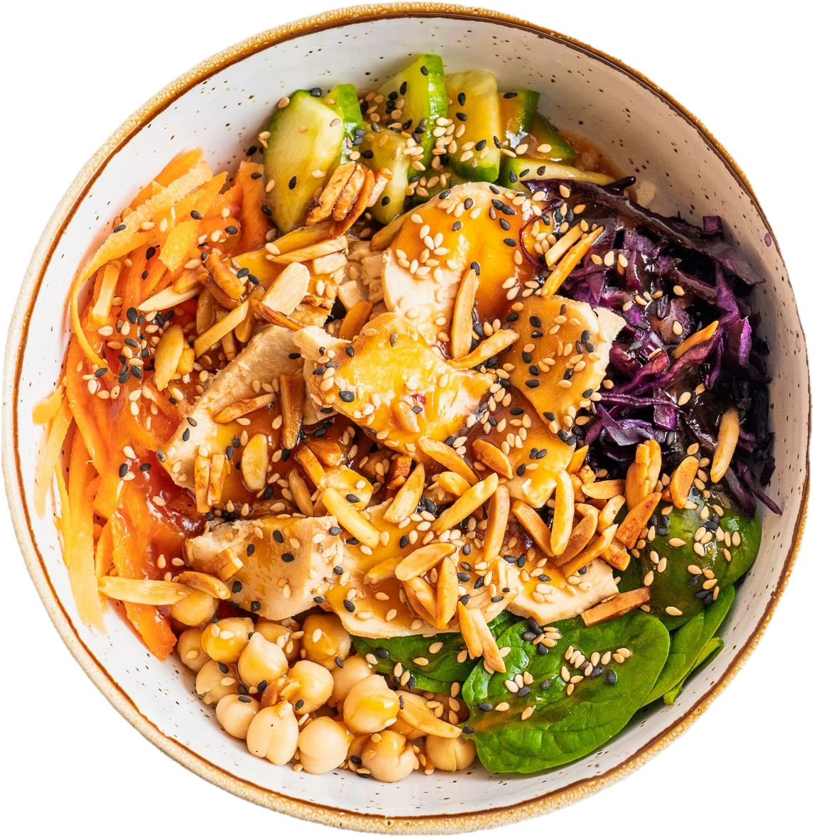 ONO Poké Bowl Teriyaki csirke Poké tál