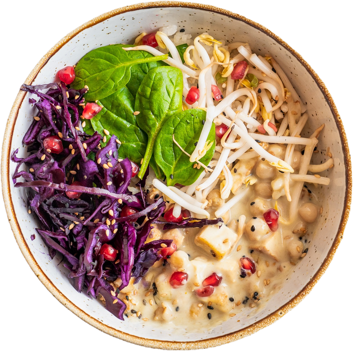 ONO Poké Bowl Vegán zöld curry tál