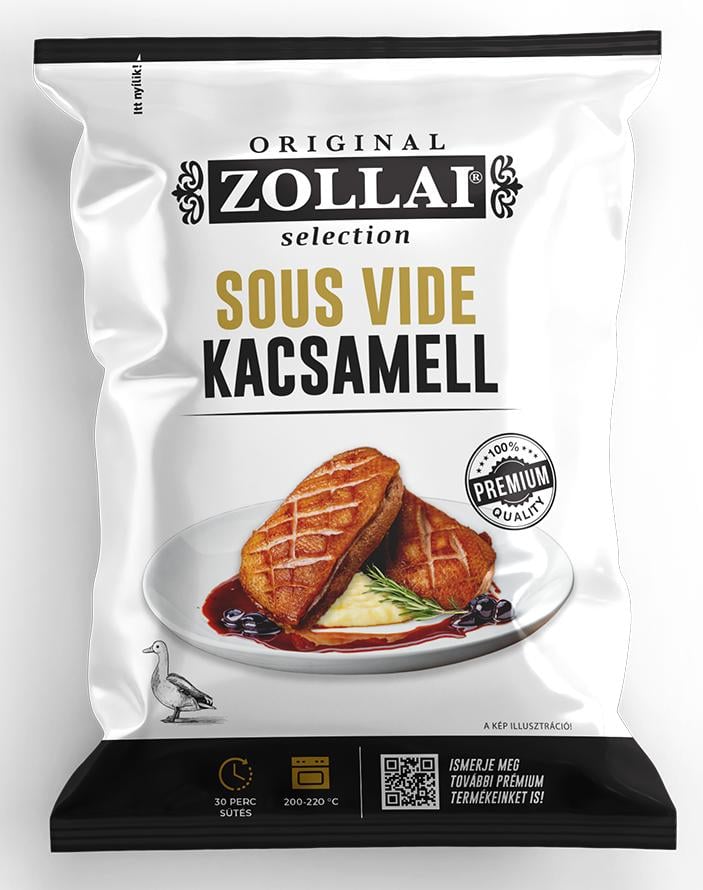 Zollai Sous vide kacsamell filé rozmaringos-fokhagymás