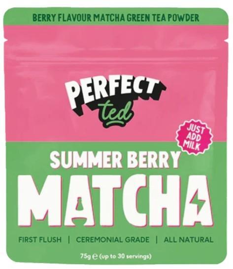 PerfecTed Ceremonial grade Matcha zöld tea eper ízzel