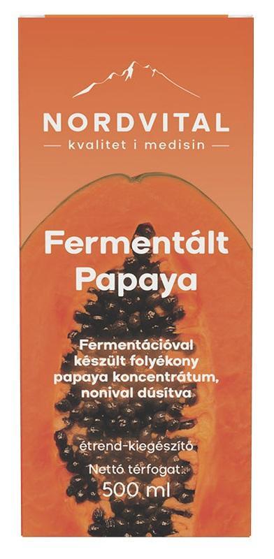 Nordvital Fermentált Papaya koncentrátum + Noni 500ml